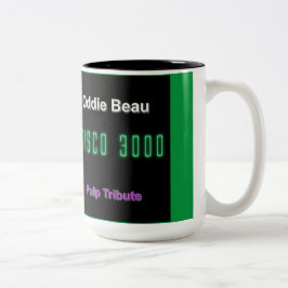 Caneca De Café Em Dois Tons Disco 3000 - Oddie Beau