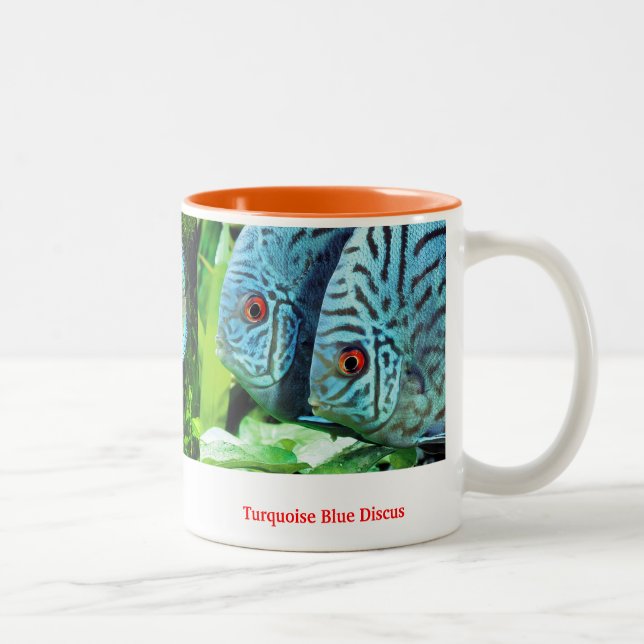 Caneca De Café Em Dois Tons Discus fish (Direita)