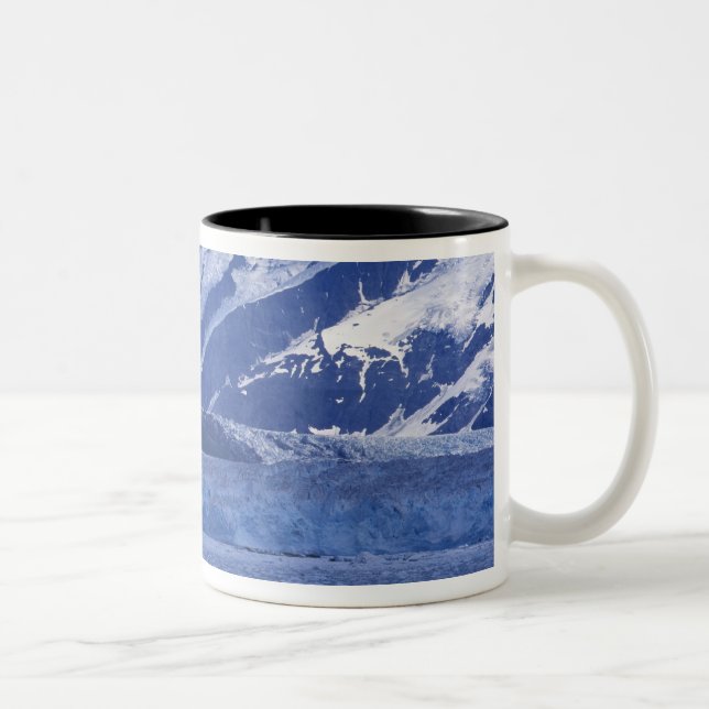 Caneca De Café Em Dois Tons Disenchantment Bay e Hubbard Glacier, (Direita)