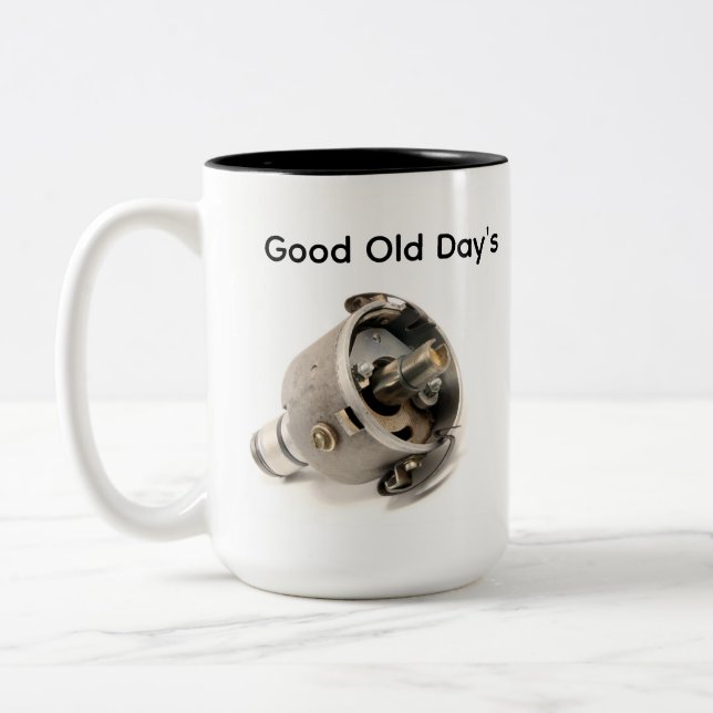 Caneca De Café Em Dois Tons Distributor Auto Part (Esquerda)