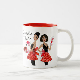 Caneca De Café Em Dois Tons Divas Nacionais Mug