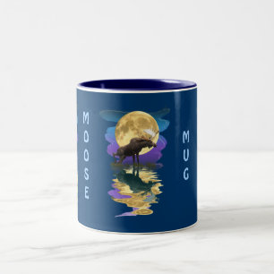Caneca De Café Em Dois Tons Diversão de Design para o garoto em todos nós!