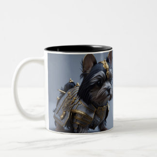 Caneca De Café Em Dois Tons Diversão IA Fantasy Animal Mug