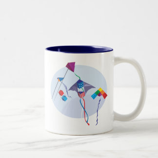 Caneca De Café Em Dois Tons Divertimento com papagaios
