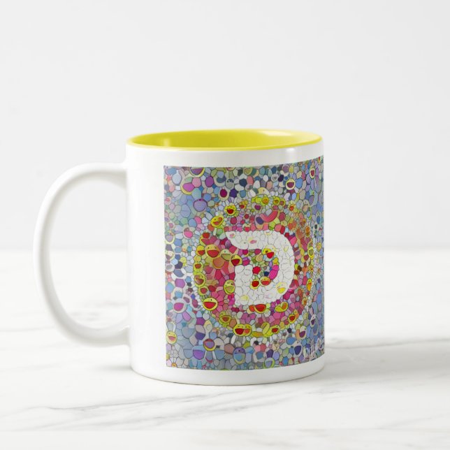 Caneca De Café Em Dois Tons Divi - Takashi Murakami - Mug (Esquerda)