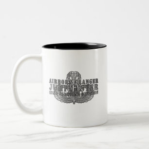 Caneca De Café Em Dois Tons Divisão Aerotransportada 82 JUMPMASTER