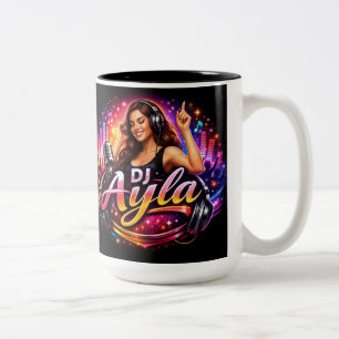 CANECA DE CAFÉ EM DOIS TONS DJ AYLA 2