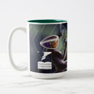 Caneca De Café Em Dois Tons DLV 2019 Dragão Espacial Mug