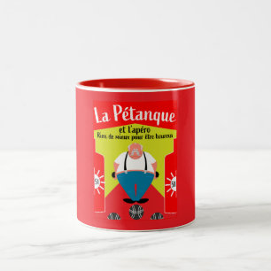 Caneca De Café Em Dois Tons doação pétânica engraçada Café Mug