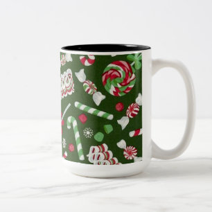 Caneca De Café Em Dois Tons Doce candi candi Mug