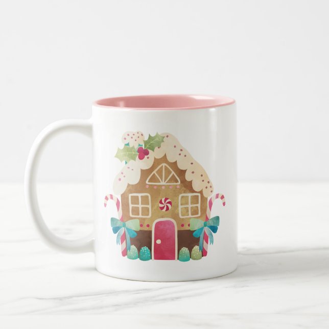Caneca De Café Em Dois Tons Doce Gingercake (Esquerda)