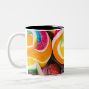 Caneca De Café Em Dois Tons doces