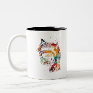 Caneca De Café Em Dois Tons Doenças respiratórias