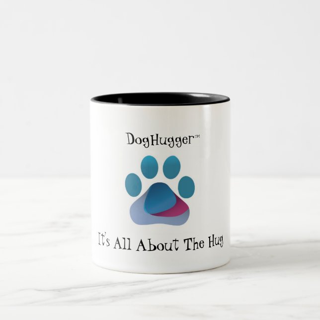 Caneca De Café Em Dois Tons DogHugger (TM) (Centro)