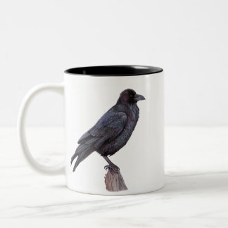 Caneca De Café Em Dois Tons Dois Ravens - Coffee Mug