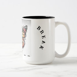 CANECA DE CAFÉ EM DOIS TONS DOIS TONE MUG.O