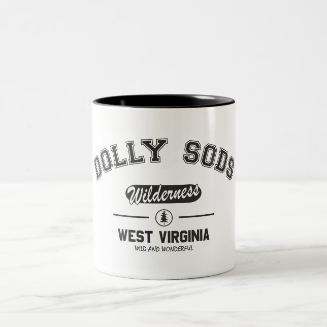 Caneca De Café Em Dois Tons Dolly Sods Wilderness (Centro)