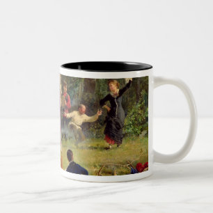 Caneca De Café Em Dois Tons Domingo, 1884