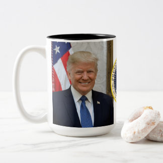 Caneca De Café Em Dois Tons Donald Trump 