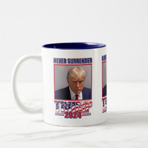 Caneca De Café Em Dois Tons Donald Trump 2024