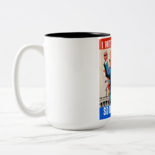 CANECA DE CAFÉ EM DOIS TONS DONALD TRUMP - VOTEI A FAVOR DA TRUMP, POR ISSO TR