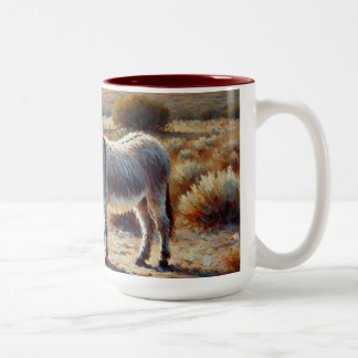 Caneca De Café Em Dois Tons Donkey Mug