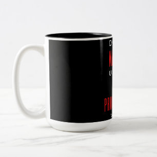 Caneca De Café Em Dois Tons Don't Make Me Use My Nurse Practitioner Voice