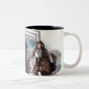 Caneca De Café Em Dois Tons Dori, Kili e Bifur