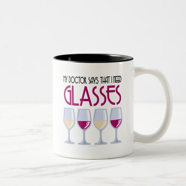 Caneca De Café Em Dois Tons Doutor Dizer Eu Necessidade Vidro (Direita)