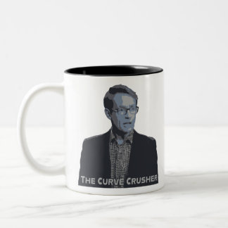 Caneca De Café Em Dois Tons Dr. Ashley Bloomfield O Crusher da Curva