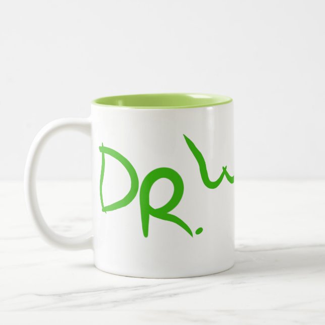 Caneca De Café Em Dois Tons Dr. Sem-fim (Esquerda)