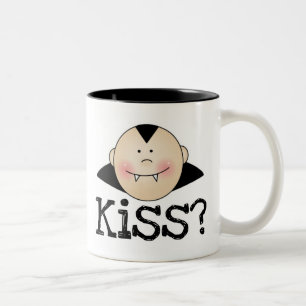 Caneca De Café Em Dois Tons Dracula Kiss