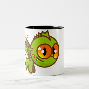 Caneca De Café Em Dois Tons Dragão pouco!