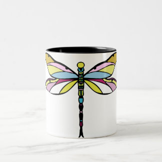 Caneca De Café Em Dois Tons Dragonfly