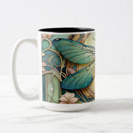 Caneca De Café Em Dois Tons Dragonfly