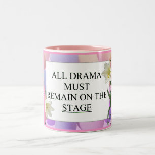 Caneca De Café Em Dois Tons Drama_ Mug
