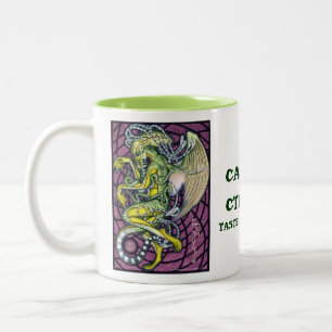 Caneca De Café Em Dois Tons Dread Cthulhu Mug