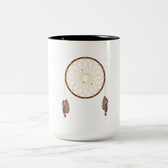Caneca De Café Em Dois Tons Dream Catcher (Centro)