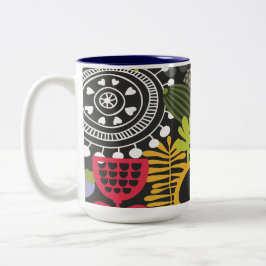 Caneca De Café Em Dois Tons Dreamy Bird Mug