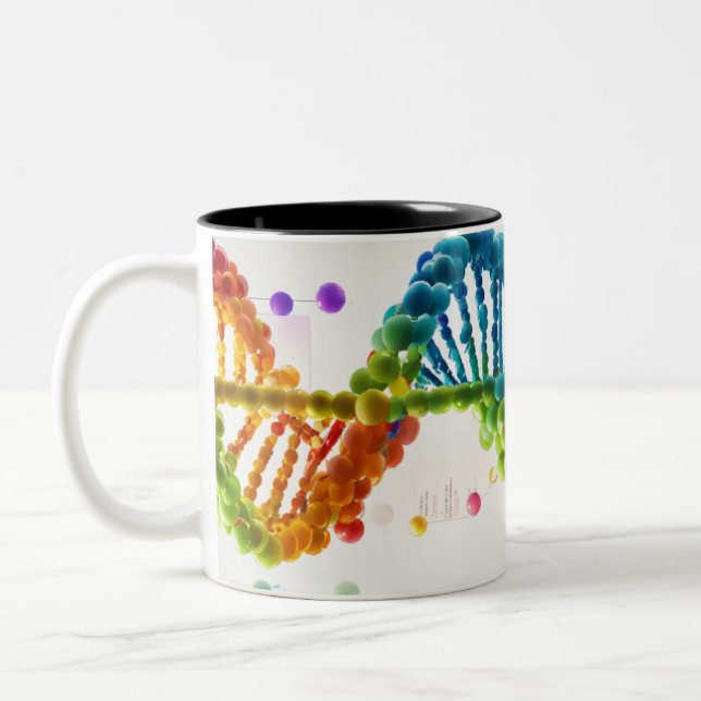 Caneca De Café Em Dois Tons Dreamy Colorful Mug (Esquerda)