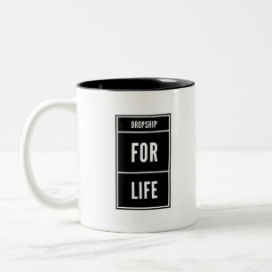Caneca De Café Em Dois Tons Dropship for Life