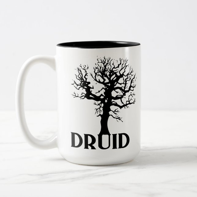 Caneca De Café Em Dois Tons Druid (Esquerda)