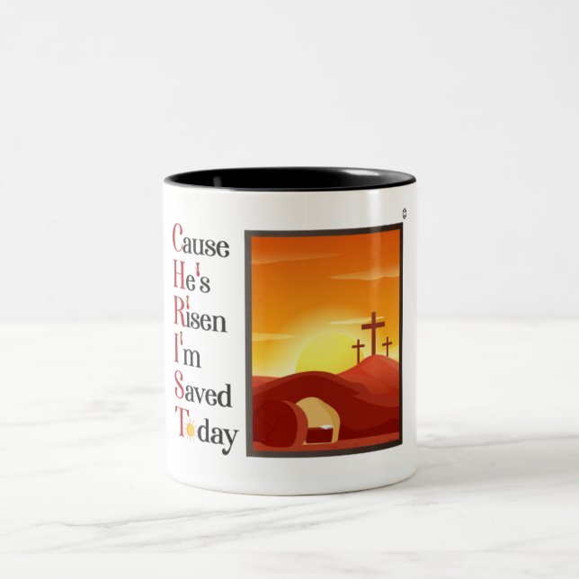 Caneca De Café Em Dois Tons Duas Mudas de Café Toneladas (Centro)