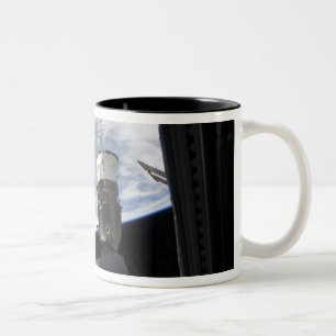 Caneca De Café Em Dois Tons Duas naves russas