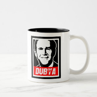 CANECA DE CAFÉ EM DOIS TONS DUBYA