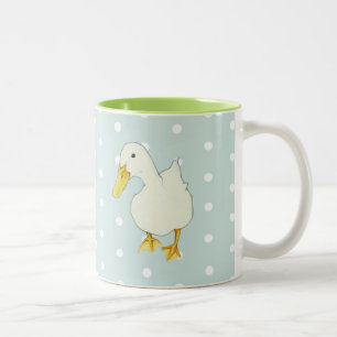 Caneca De Café Em Dois Tons Duck Kiss Solo Mug
