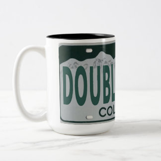 Caneca De Café Em Dois Tons Dupla Lâmina