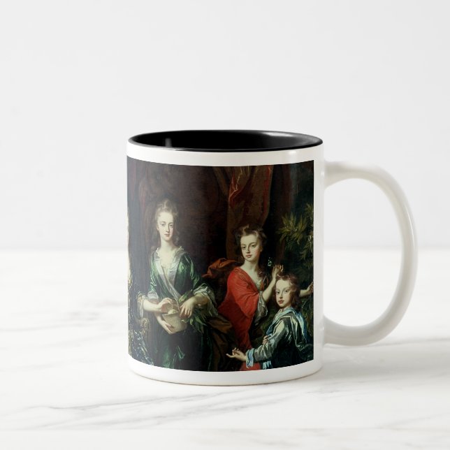 Caneca De Café Em Dois Tons Duque de John Churchill ø de Marlborough (Direita)