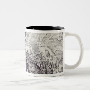 Caneca De Café Em Dois Tons Duque de William de Cumberland e o rebelde