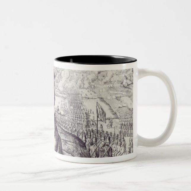 Caneca De Café Em Dois Tons Duque de William de Cumberland e o rebelde (Direita)